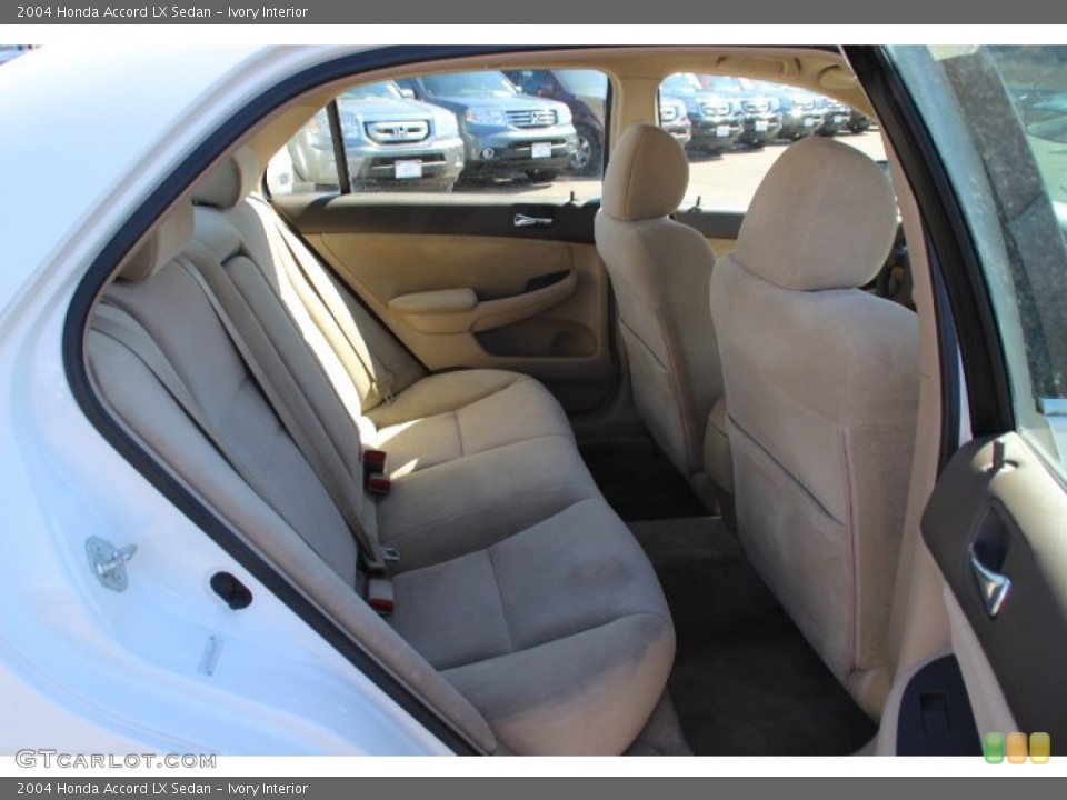 Ivory Interior Rear Seat for the 2004 Honda Accord LX Sedan #79066399