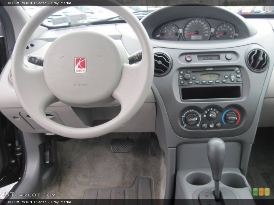 Gray Interior Dashboard for the 2003 Saturn ION 1 Sedan #79067074