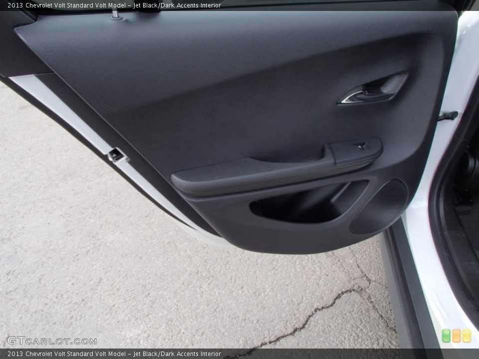 Jet Black/Dark Accents Interior Door Panel for the 2013 Chevrolet Volt  #79067326