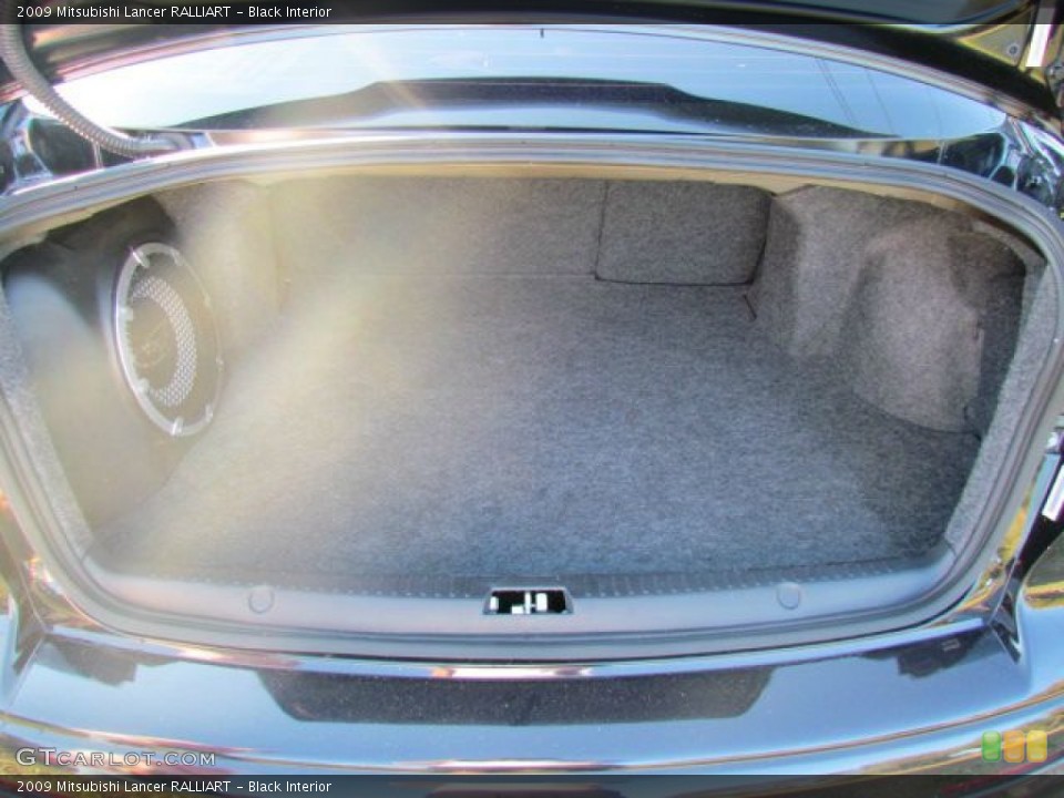 Black Interior Trunk for the 2009 Mitsubishi Lancer RALLIART #79068571