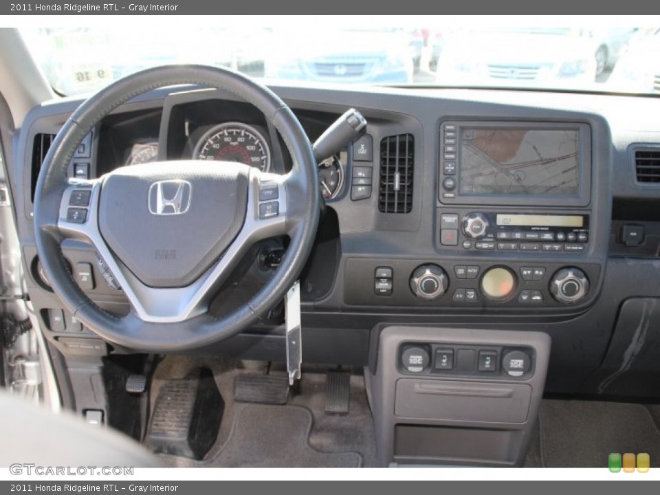 Gray Interior Dashboard for the 2011 Honda Ridgeline RTL #79071063