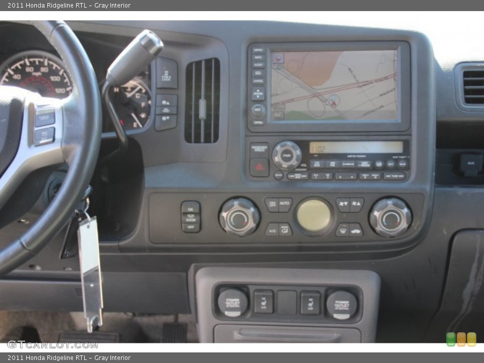 Gray Interior Navigation for the 2011 Honda Ridgeline RTL #79071084