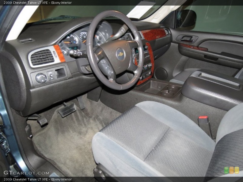 Ebony 2009 Chevrolet Tahoe Interiors