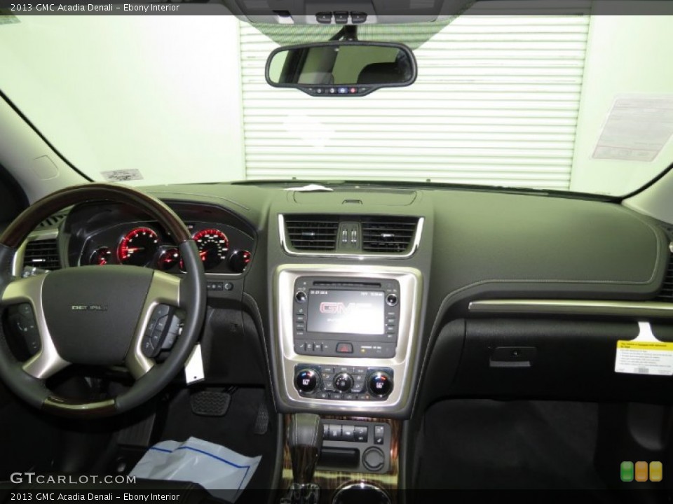Ebony Interior Dashboard for the 2013 GMC Acadia Denali #79076611