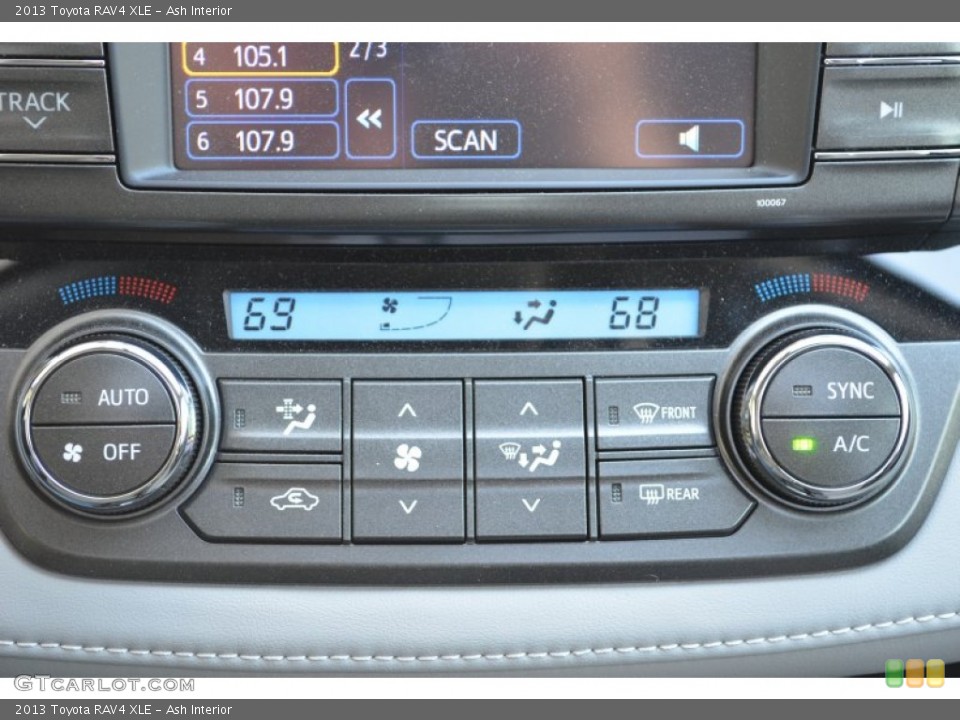 Ash Interior Controls for the 2013 Toyota RAV4 XLE #79078678