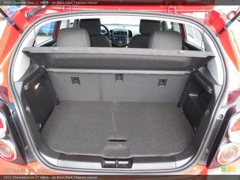 Jet Black/Dark Titanium Interior Trunk for the 2013 Chevrolet Sonic LT Hatch #79080692