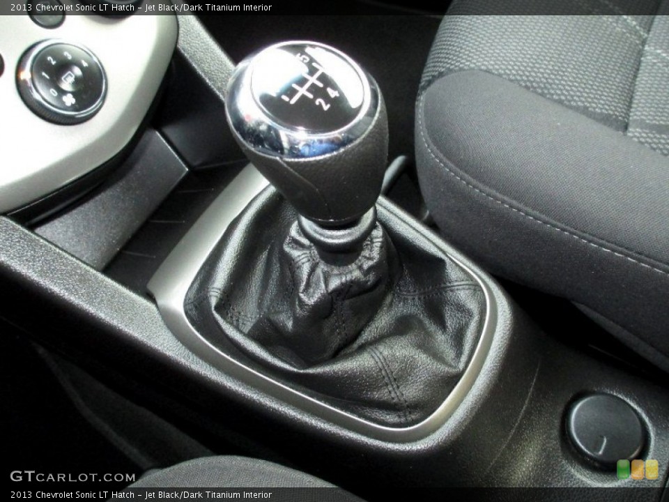 Jet Black/Dark Titanium Interior Transmission for the 2013 Chevrolet Sonic LT Hatch #79080758