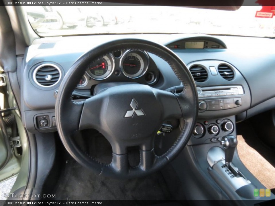 Dark Charcoal Interior Steering Wheel for the 2008 Mitsubishi Eclipse Spyder GS #79080790
