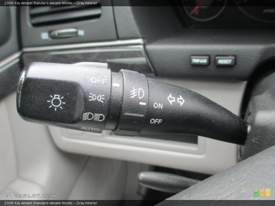 Gray Interior Controls for the 2008 Kia Amanti  #79083229