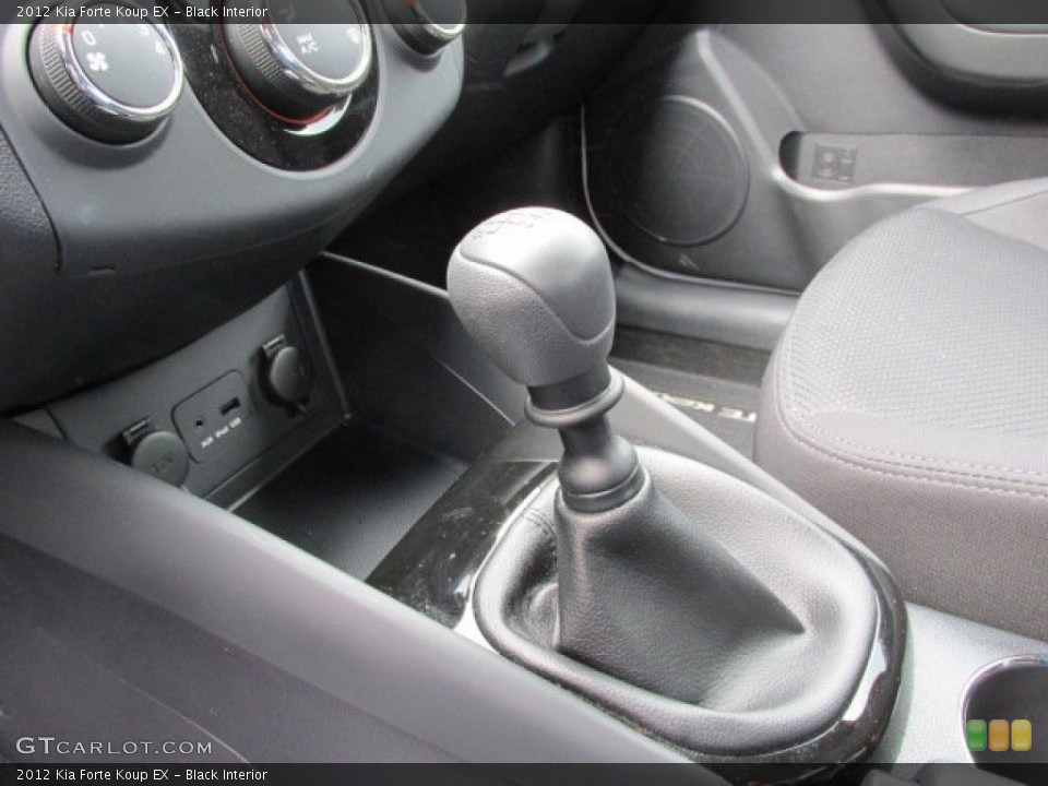 Black Interior Transmission for the 2012 Kia Forte Koup EX #79084544