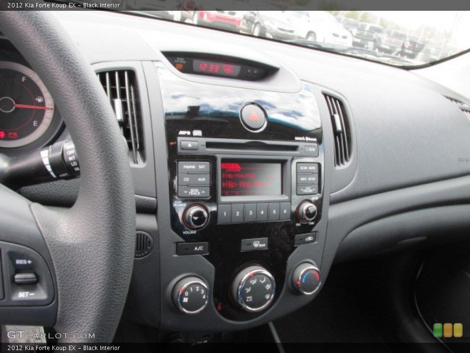 Black Interior Controls for the 2012 Kia Forte Koup EX #79084576