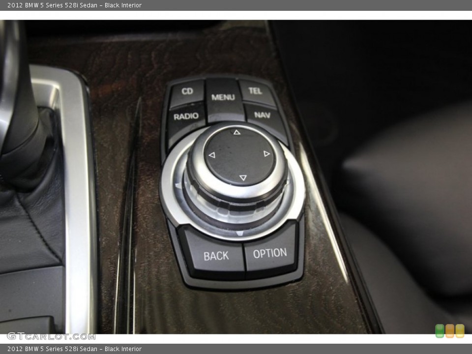 Black Interior Controls for the 2012 BMW 5 Series 528i Sedan #79085136