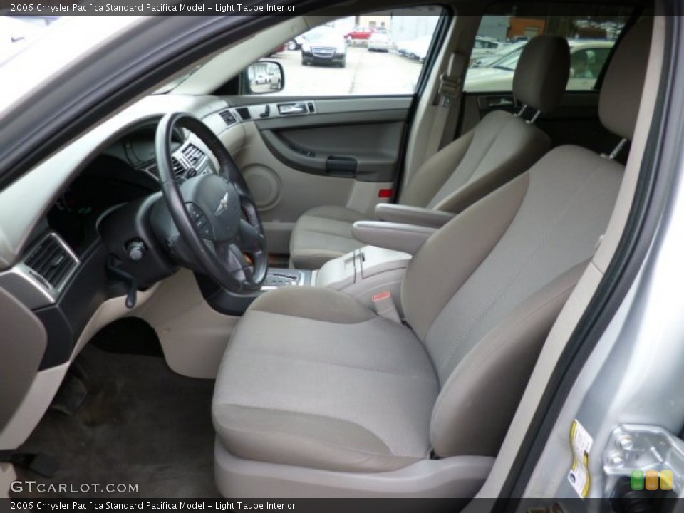 Light Taupe Interior Front Seat for the 2006 Chrysler Pacifica  #79085179