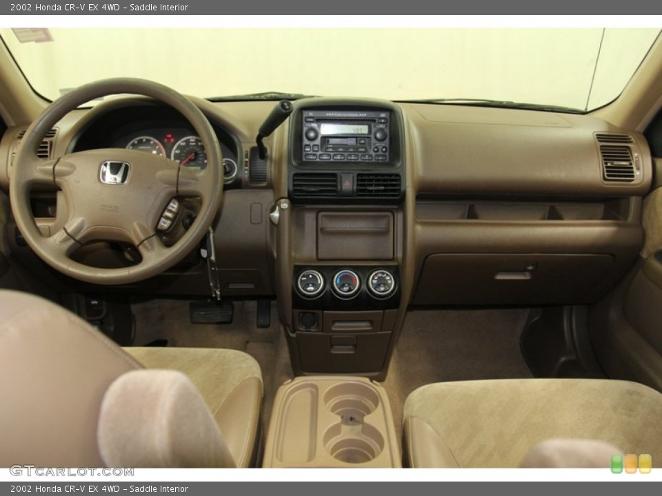 Saddle Interior Dashboard for the 2002 Honda CR-V EX 4WD #79086589