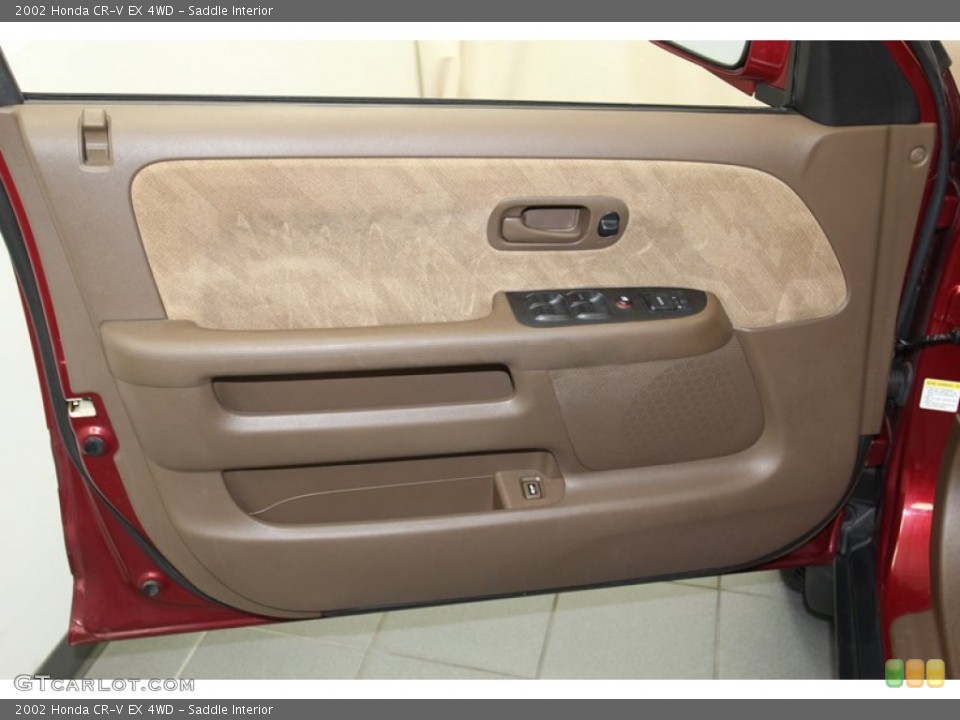 Saddle Interior Door Panel for the 2002 Honda CR-V EX 4WD #79086814