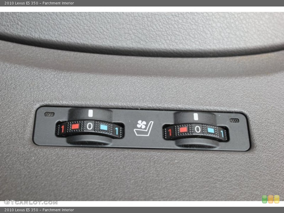 Parchment Interior Controls for the 2010 Lexus ES 350 #79086843