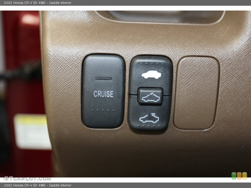 Saddle Interior Controls for the 2002 Honda CR-V EX 4WD #79086976