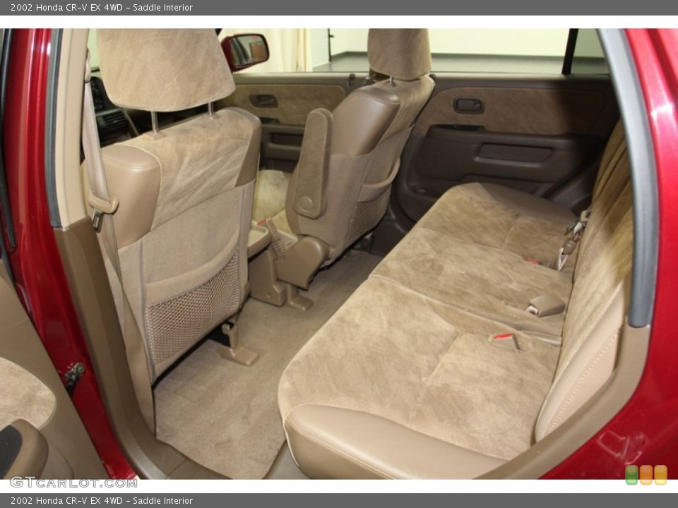 Saddle Interior Rear Seat for the 2002 Honda CR-V EX 4WD #79086995