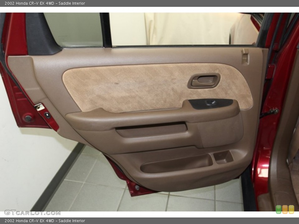 Saddle Interior Door Panel for the 2002 Honda CR-V EX 4WD #79087021