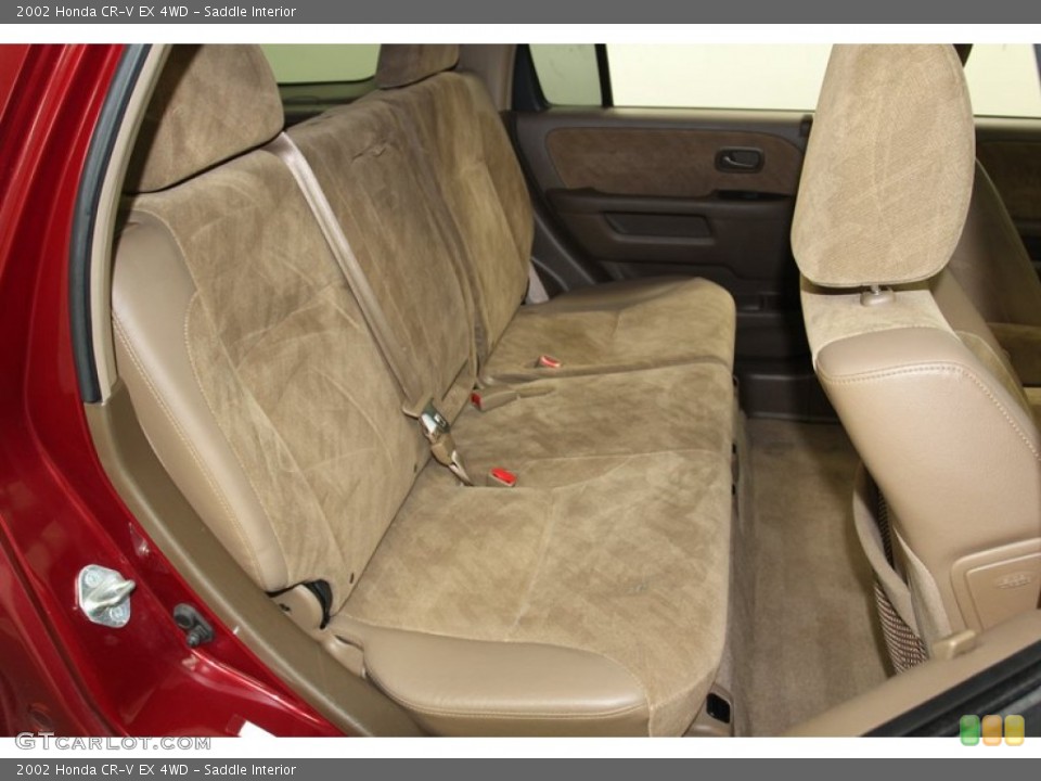 Saddle Interior Rear Seat for the 2002 Honda CR-V EX 4WD #79087162