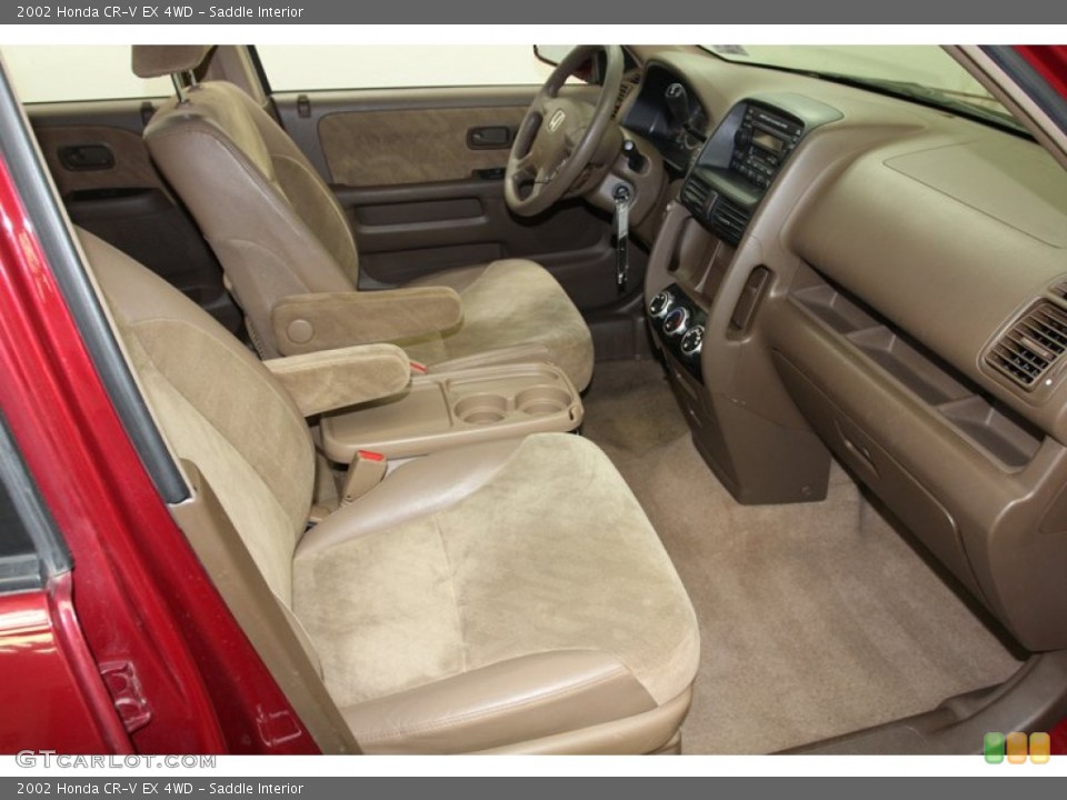 Saddle Interior Front Seat for the 2002 Honda CR-V EX 4WD #79087182