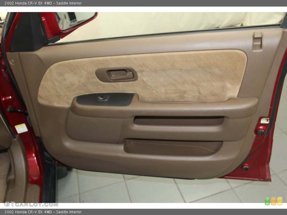 Saddle Interior Door Panel for the 2002 Honda CR-V EX 4WD #79087204