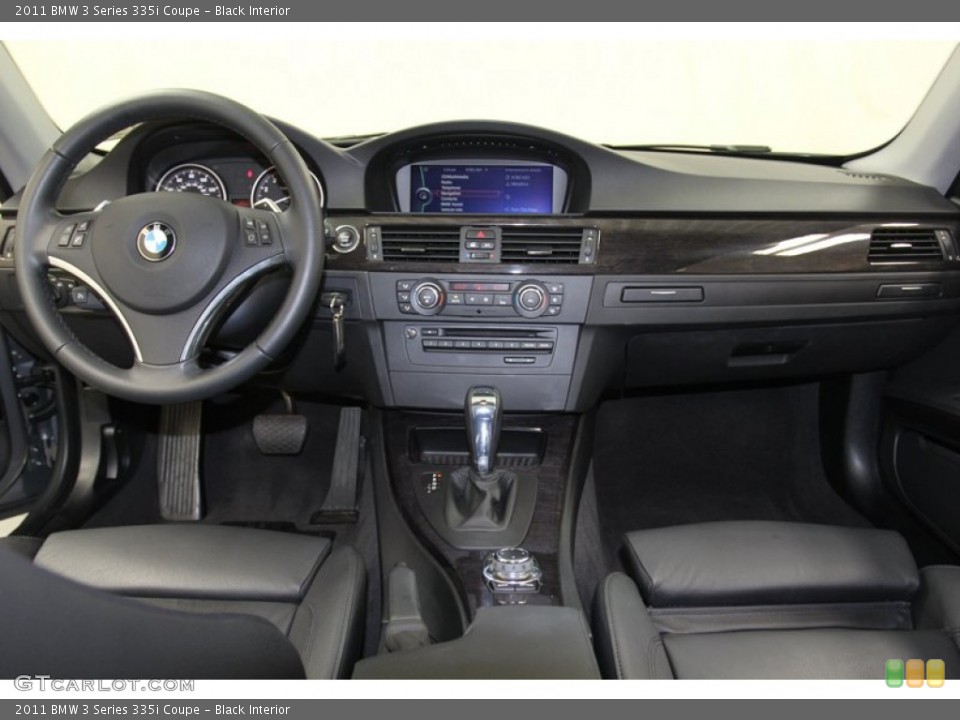 Black Interior Dashboard for the 2011 BMW 3 Series 335i Coupe #79087372