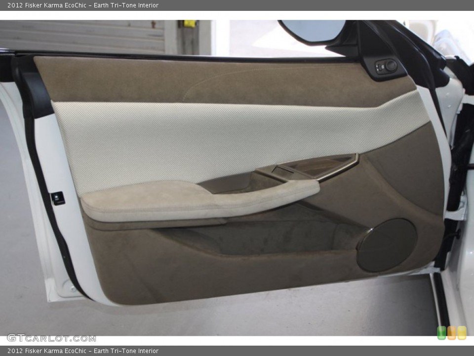 Earth Tri-Tone Interior Door Panel for the 2012 Fisker Karma EcoChic #79090627