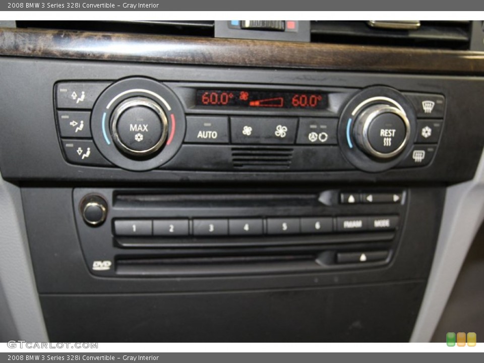 Gray Interior Controls for the 2008 BMW 3 Series 328i Convertible #79095856