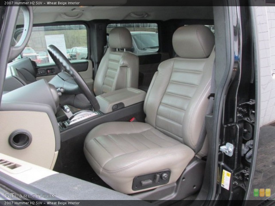 Wheat Beige Interior Photo for the 2007 Hummer H2 SUV #79096798