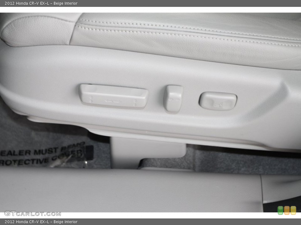 Beige Interior Controls for the 2012 Honda CR-V EX-L #79096882