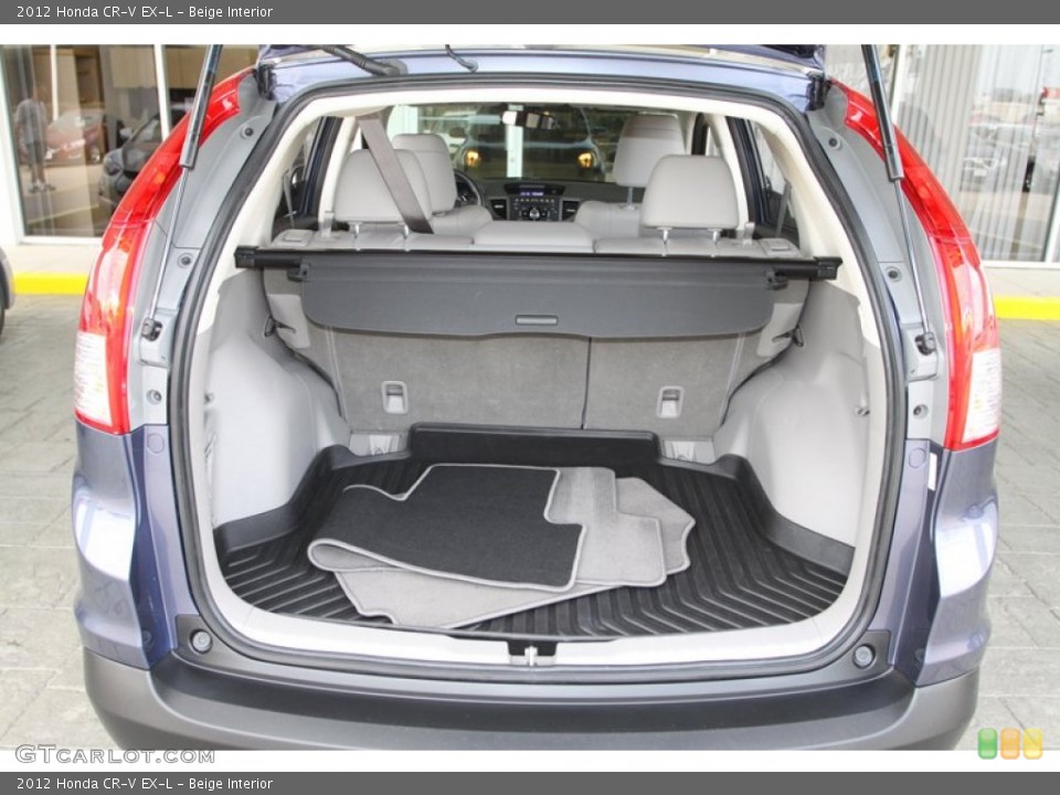 Beige Interior Trunk for the 2012 Honda CR-V EX-L #79097143