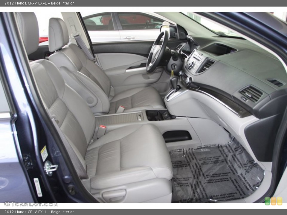 Beige Interior Front Seat for the 2012 Honda CR-V EX-L #79097233