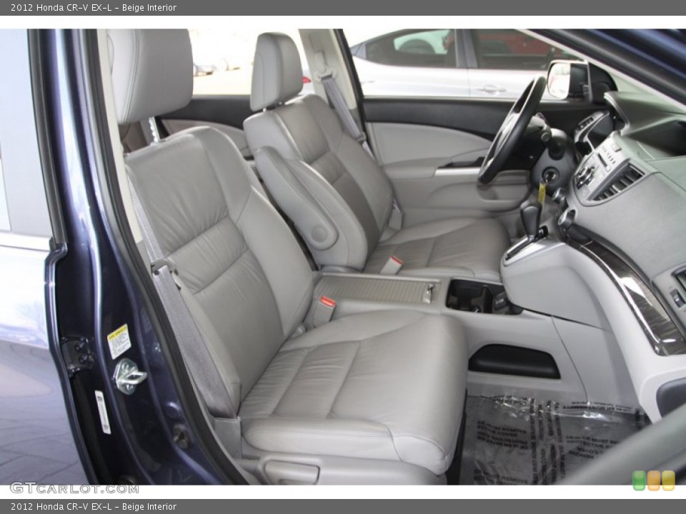 Beige Interior Front Seat for the 2012 Honda CR-V EX-L #79097253