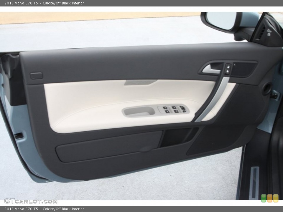 Calcite/Off Black Interior Door Panel for the 2013 Volvo C70 T5 #79097511