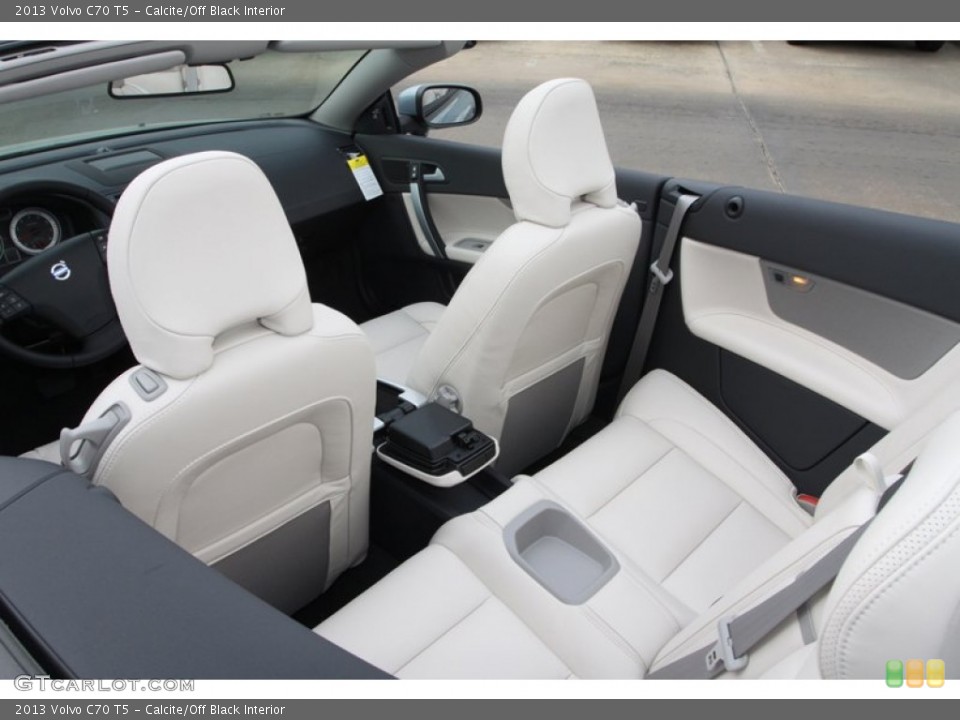 Calcite/Off Black Interior Rear Seat for the 2013 Volvo C70 T5 #79097662