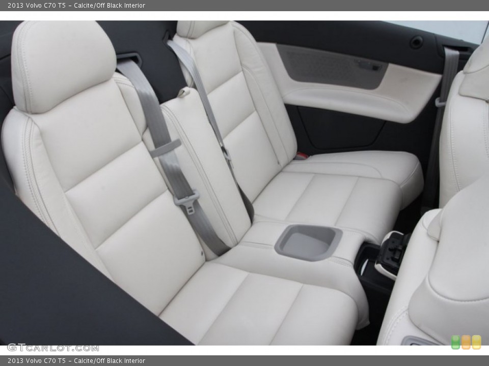 Calcite/Off Black Interior Rear Seat for the 2013 Volvo C70 T5 #79097674