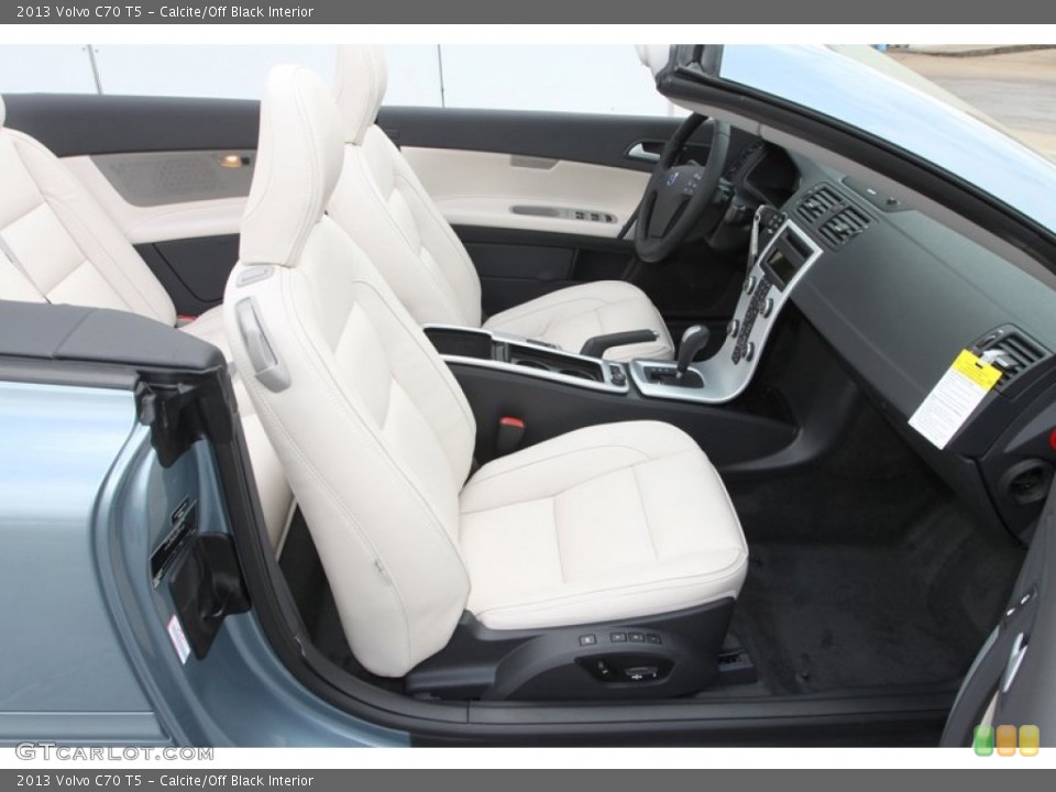Calcite/Off Black Interior Front Seat for the 2013 Volvo C70 T5 #79097707