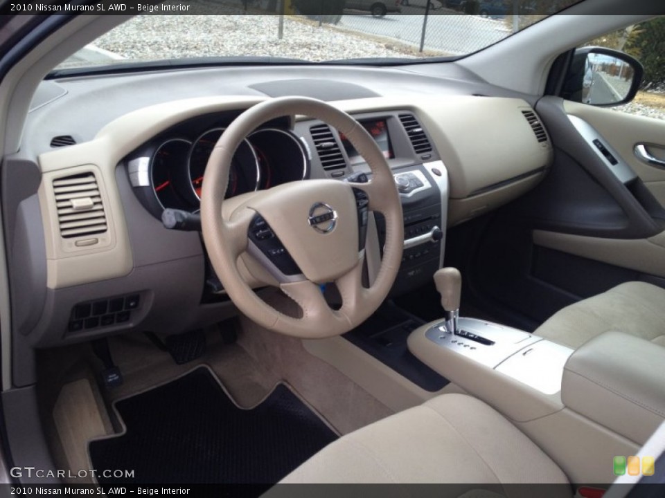 Beige Interior Photo for the 2010 Nissan Murano SL AWD #79099209