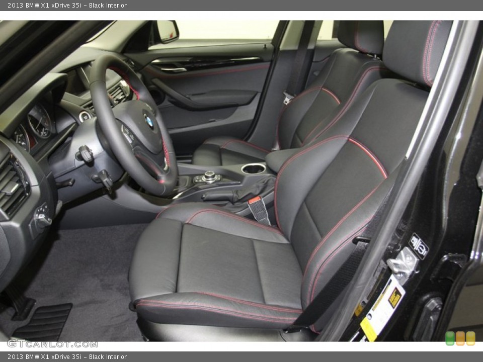 Black Interior Photo for the 2013 BMW X1 xDrive 35i #79099479