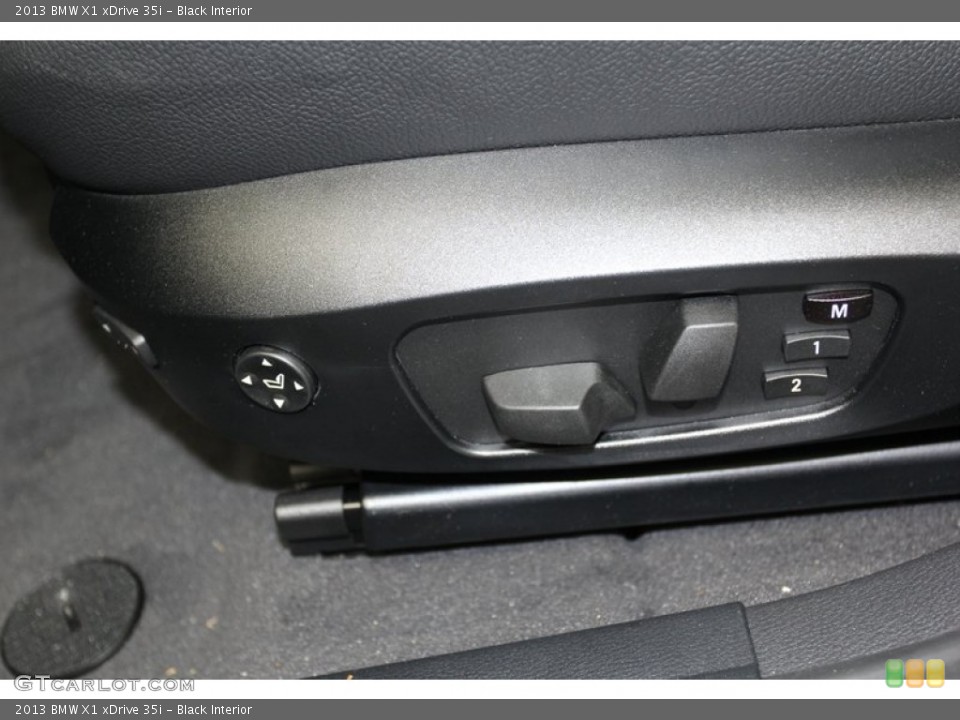 Black Interior Controls for the 2013 BMW X1 xDrive 35i #79099654