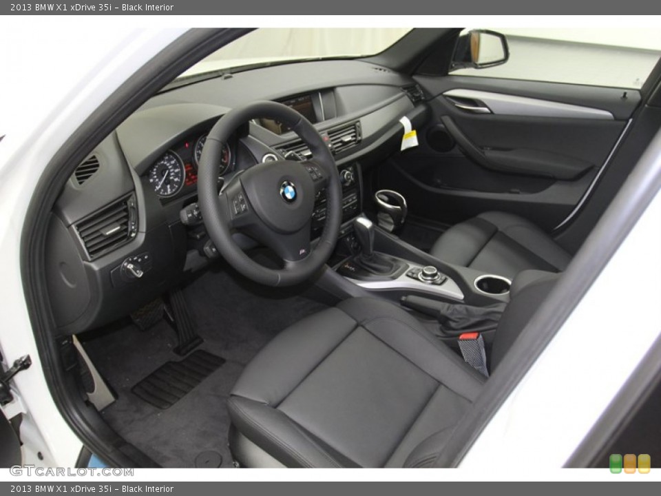 Black Interior Photo for the 2013 BMW X1 xDrive 35i #79100137