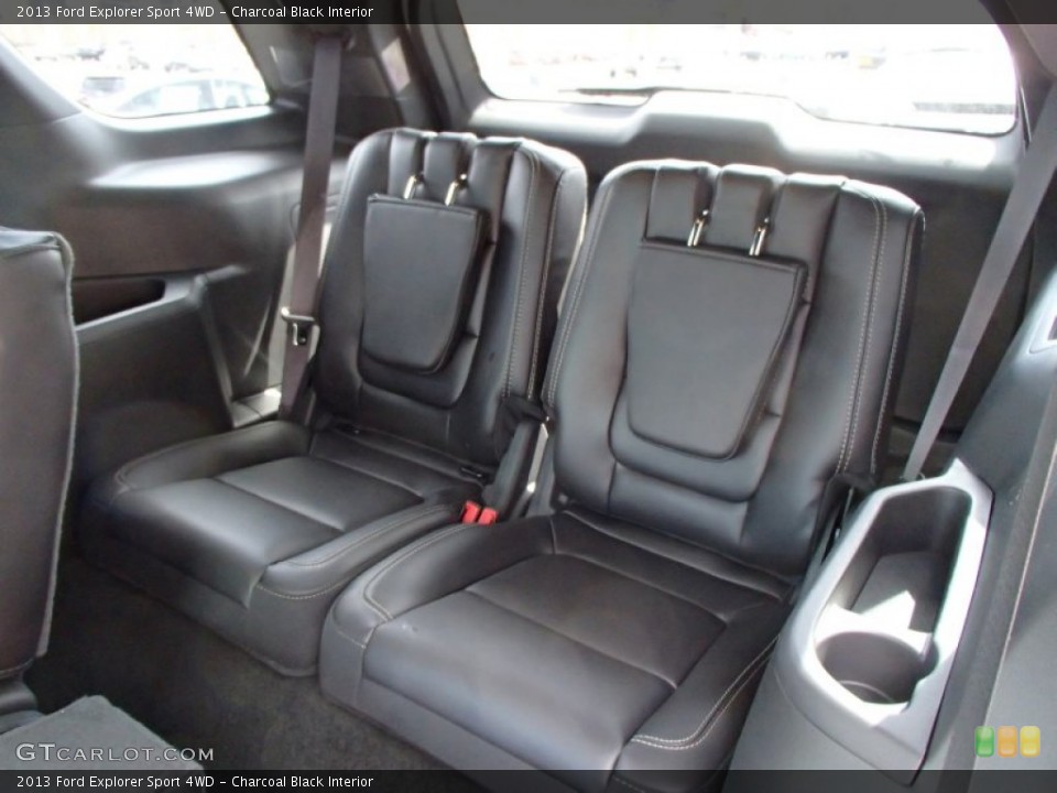 Charcoal Black Interior Rear Seat for the 2013 Ford Explorer Sport 4WD #79100164
