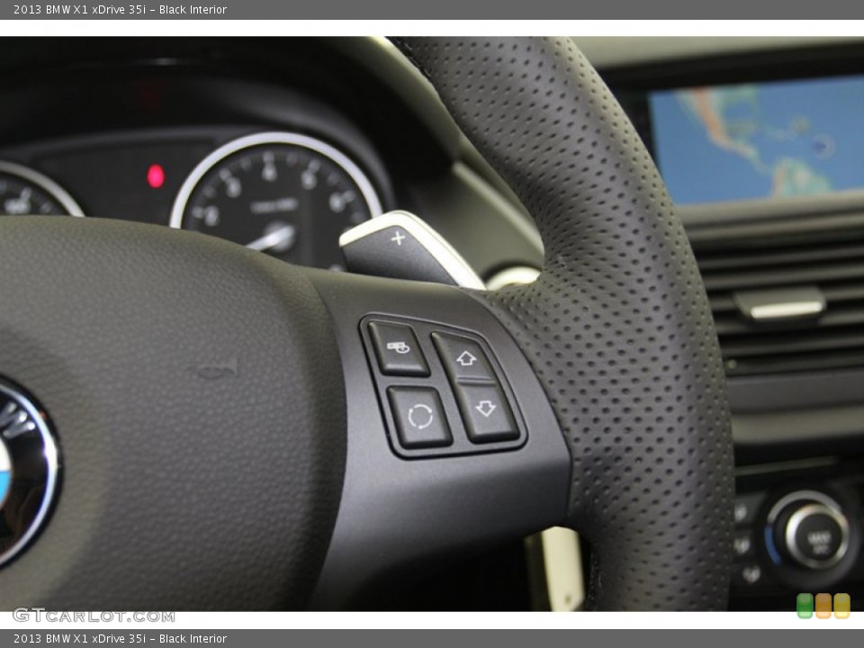 Black Interior Controls for the 2013 BMW X1 xDrive 35i #79100383
