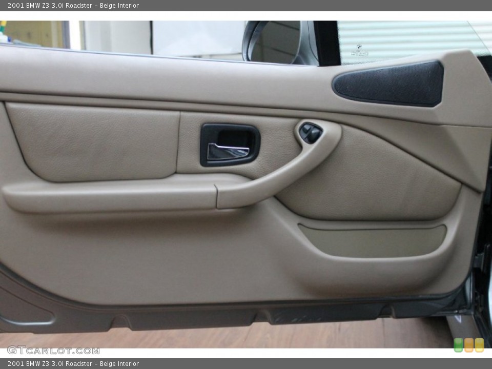 Beige Interior Door Panel for the 2001 BMW Z3 3.0i Roadster #79106305