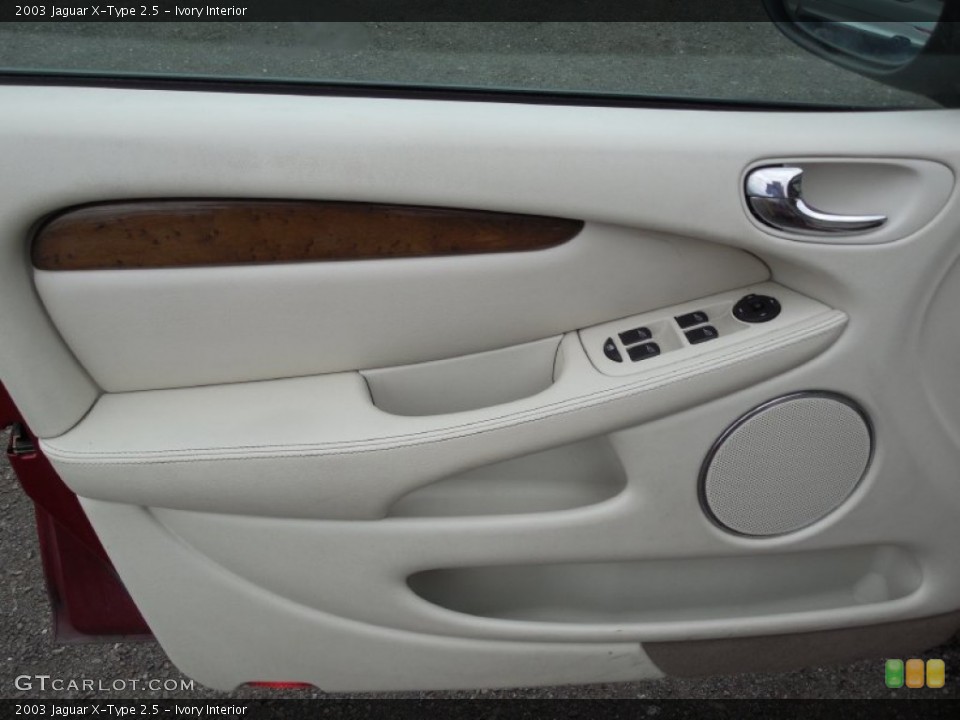 Ivory Interior Door Panel for the 2003 Jaguar X-Type 2.5 #79106602