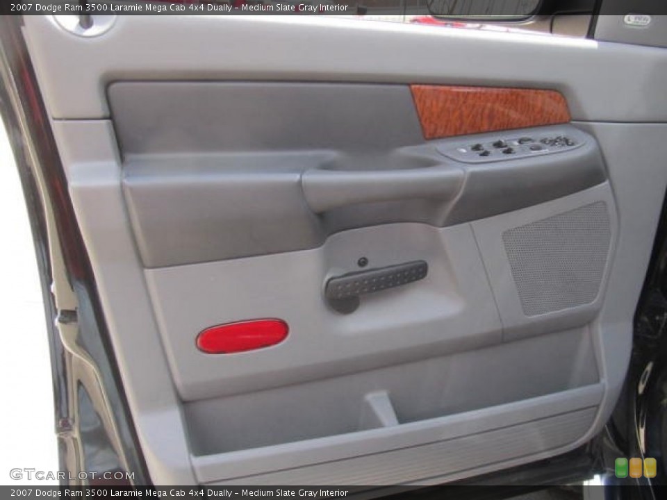 Medium Slate Gray Interior Door Panel for the 2007 Dodge Ram 3500 Laramie Mega Cab 4x4 Dually #79107000