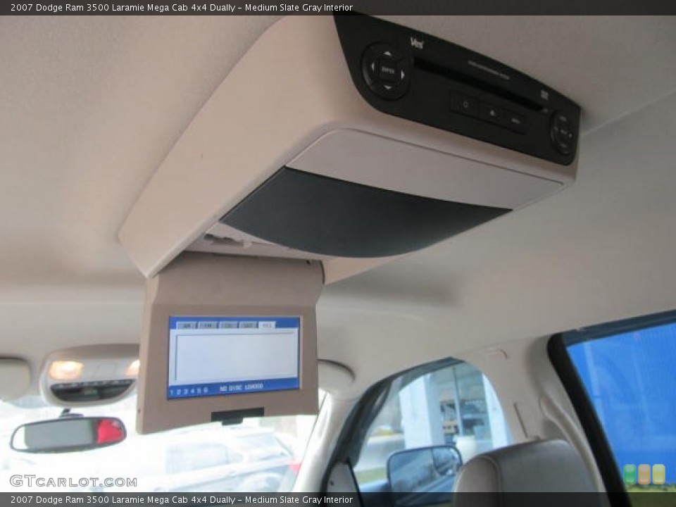 Medium Slate Gray Interior Entertainment System for the 2007 Dodge Ram 3500 Laramie Mega Cab 4x4 Dually #79107061