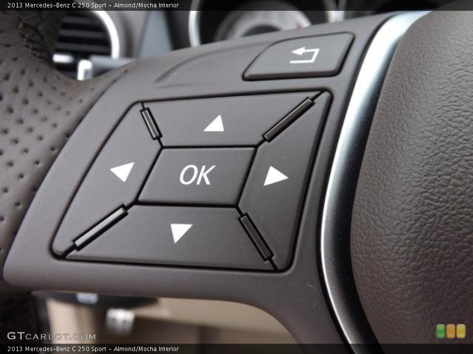 Almond/Mocha Interior Controls for the 2013 Mercedes-Benz C 250 Sport #79108699