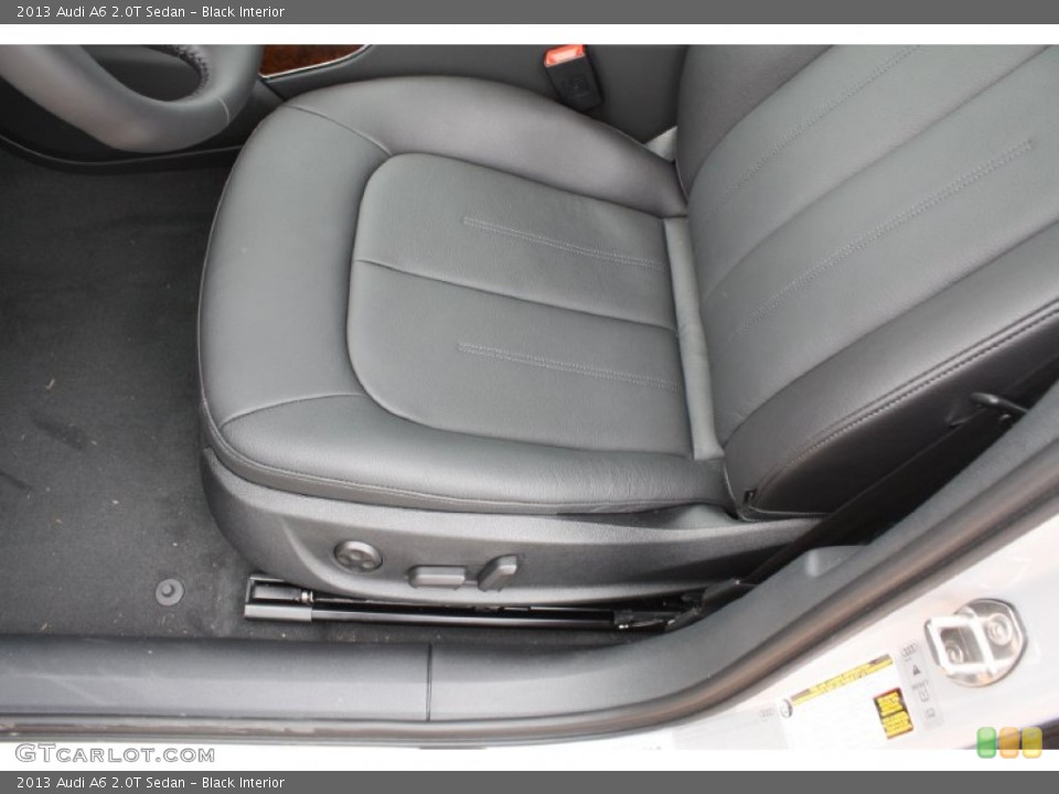 Black Interior Front Seat for the 2013 Audi A6 2.0T Sedan #79108822